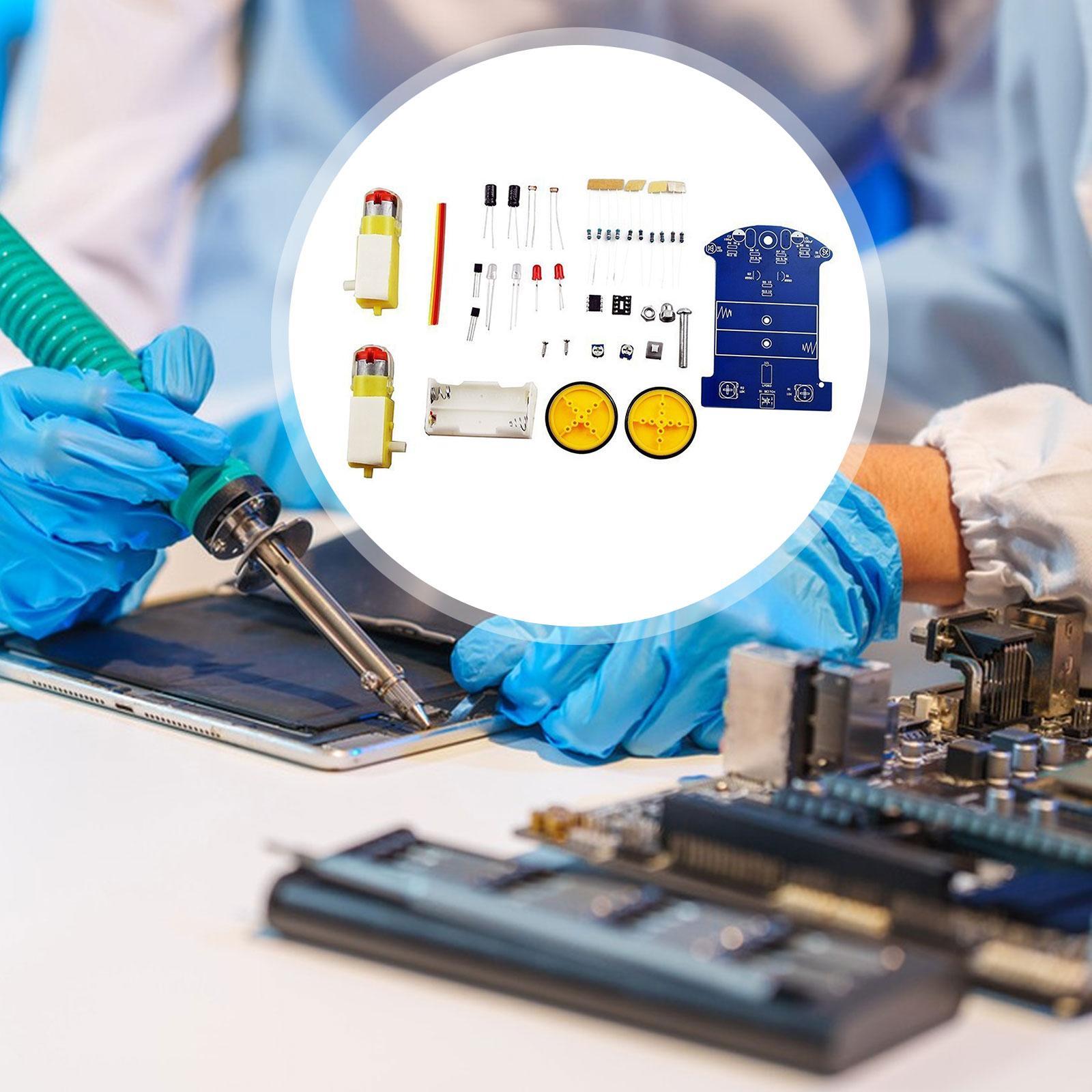Diy Electronics Soldering Kit - Kit d'expériences scientifiques pour enfants, modèle