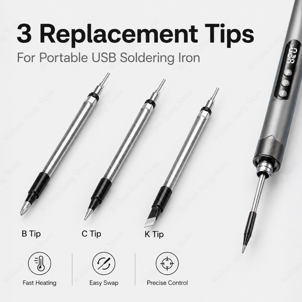 Flux Pen Electronics - Pointe de fer à souder USB