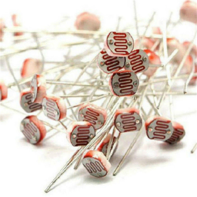 Arduino Diy Electronics - 30 pièces 5mm photorésistance LDR CDS