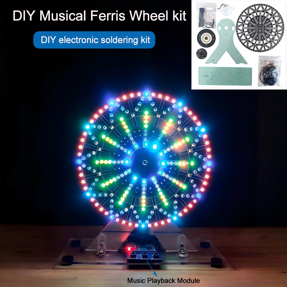 Diy Electronics Soldering Kit - Kits électroniques DIY, grande roue musicale