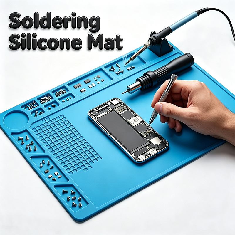 Diy Soldering Station No Electronics - Tapis de réparation en silicone, isolation