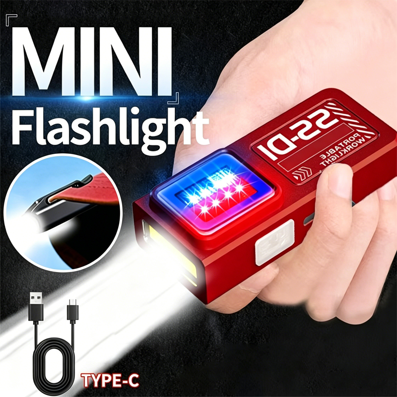 Diy Lamp Electronics - Mini lampe de poche LED COB,