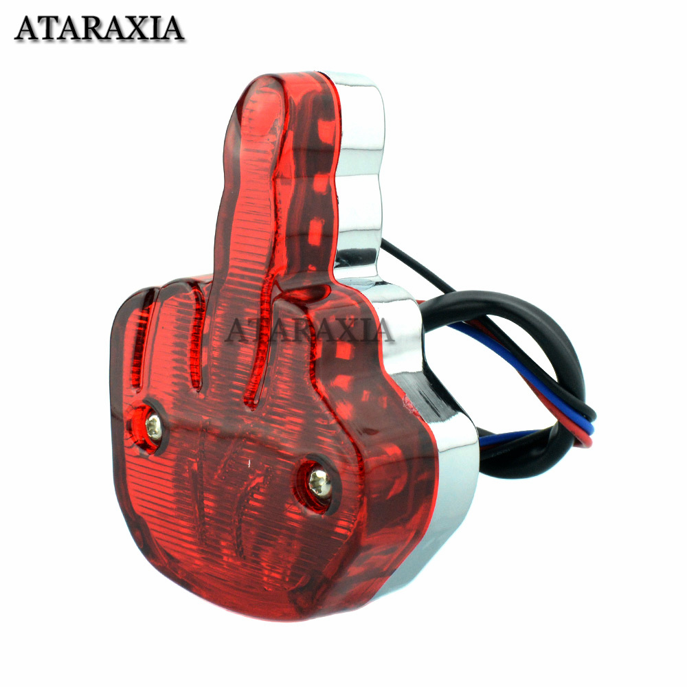 Diy Lamp Electronics - Mini feu arrière LED pour moto,