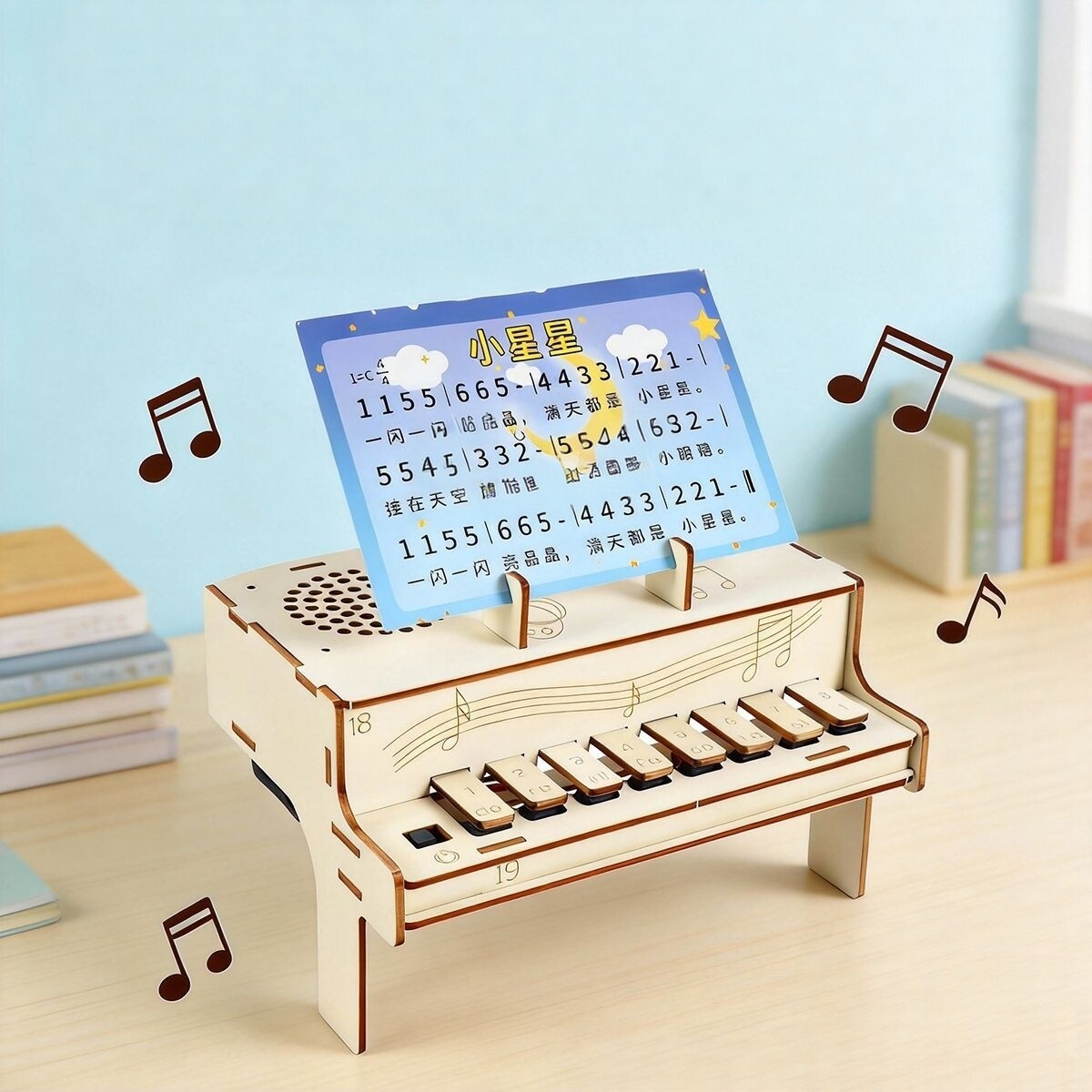 Diy Electronics Com - Kit d'assemblage de modèle de piano