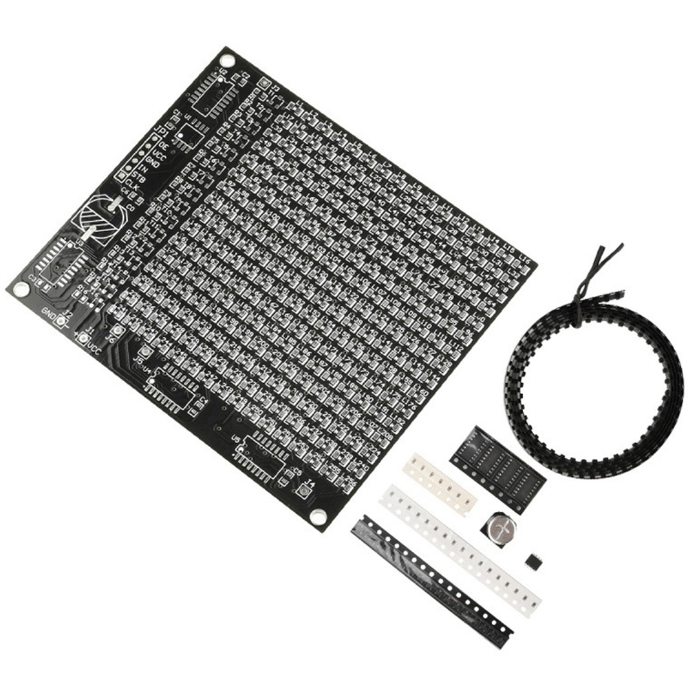 Diy Electronics Soldering Kit - 64/256 LED SMD matrice de points