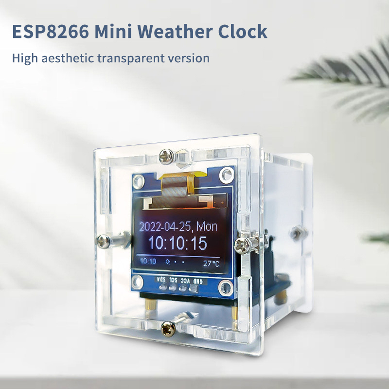 Kit d'horloge météo miniature  - Diy Electronics Soldering Kit avis et prix
