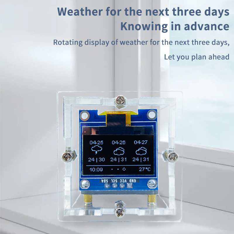 Kit d'horloge météo miniature  - Diy Electronics Soldering Kit avis et prix