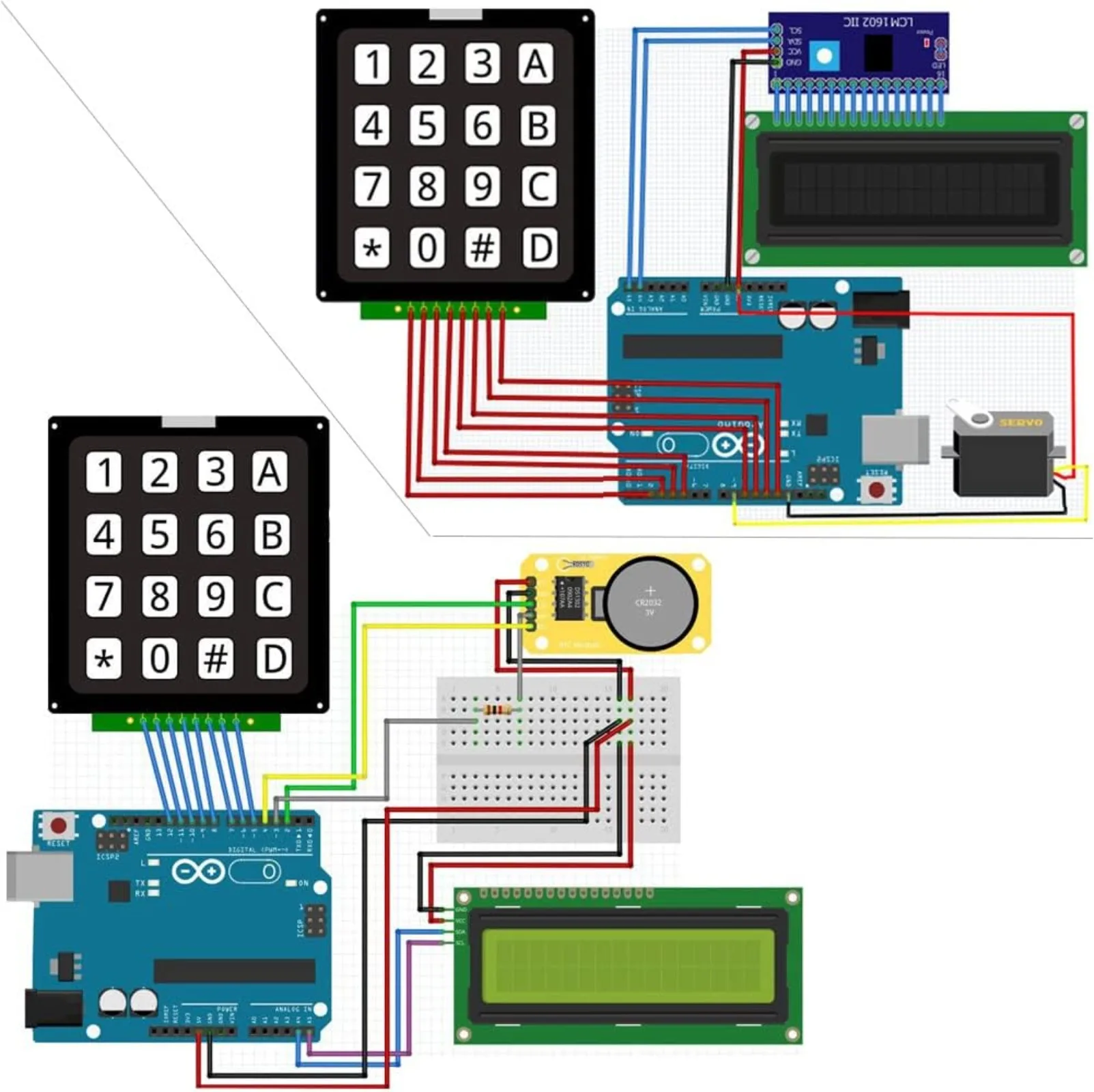 Clavier à membrane matricielle - Arduino Diy Electronics avis et prix