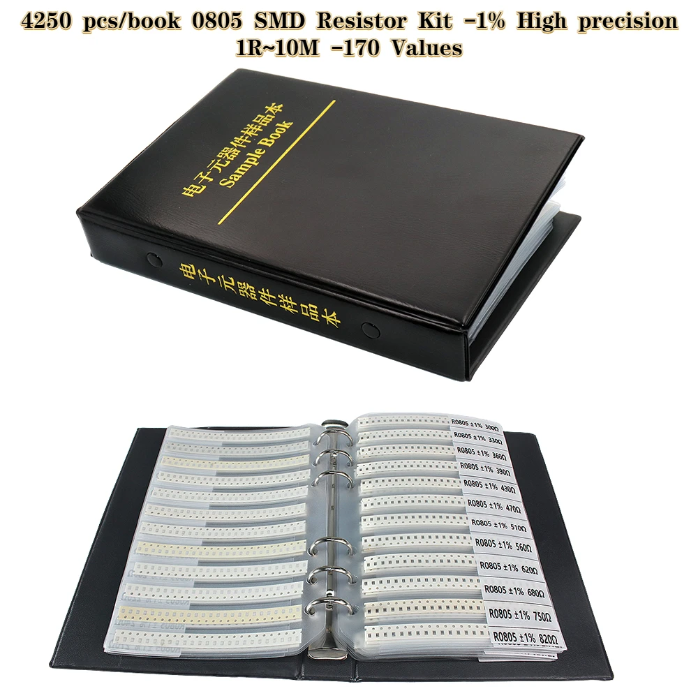 4250 pièces 0805 Kit de livre  - Diy Electronics Book avis et prix