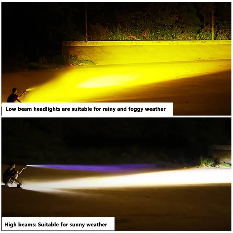 Feux de route LED bicolores po - Diy Lamp Electronics avis et prix