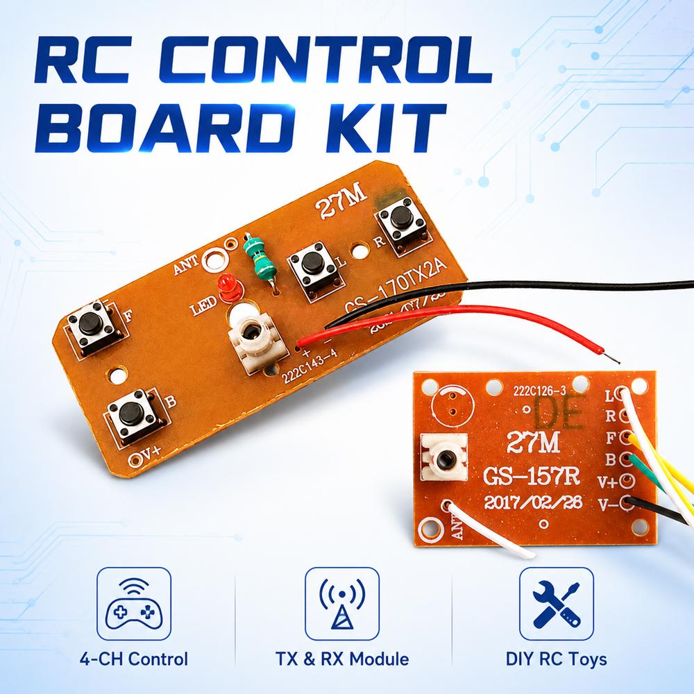 Kit de télécommande 27 MHz 4 c - Diy Electronic Modules avis et prix