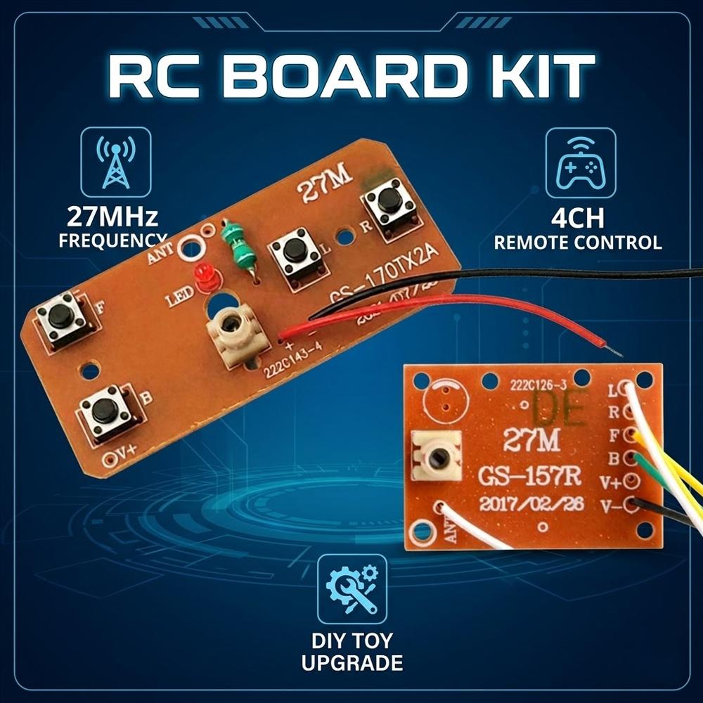 Kit de télécommande 27 MHz 4 c - Diy Electronic Modules avis et prix