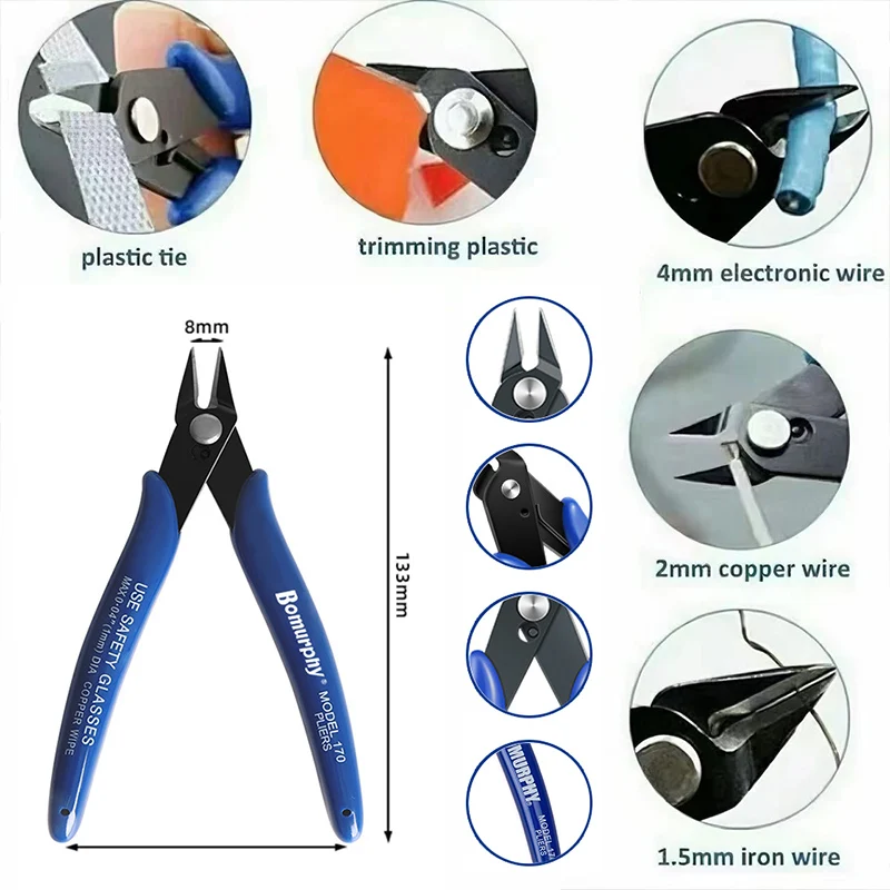 Kit de 170 pinces diagonales é - Diy Electronics Com avis et prix