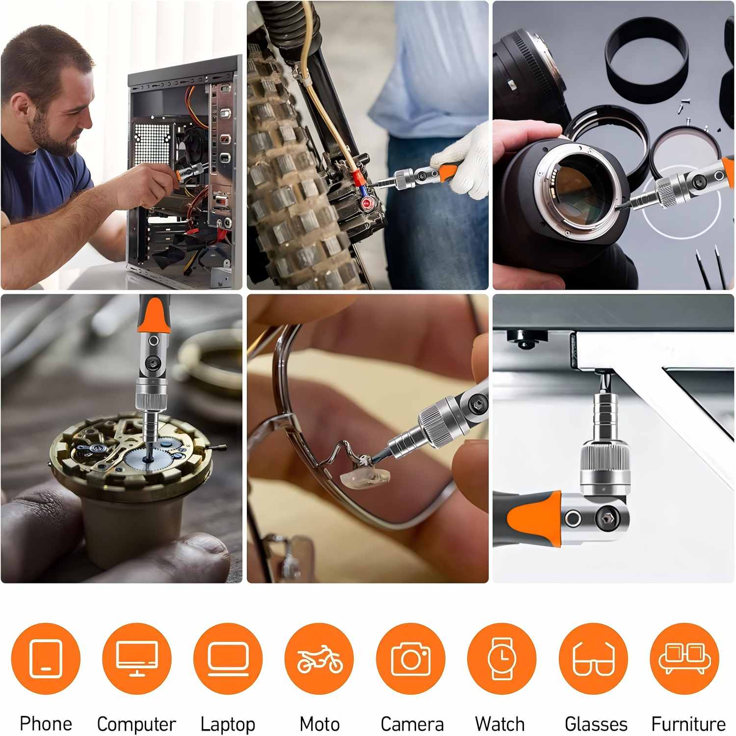 Kit de tournevis à cliquet mul - Diy Electronics Com avis et prix