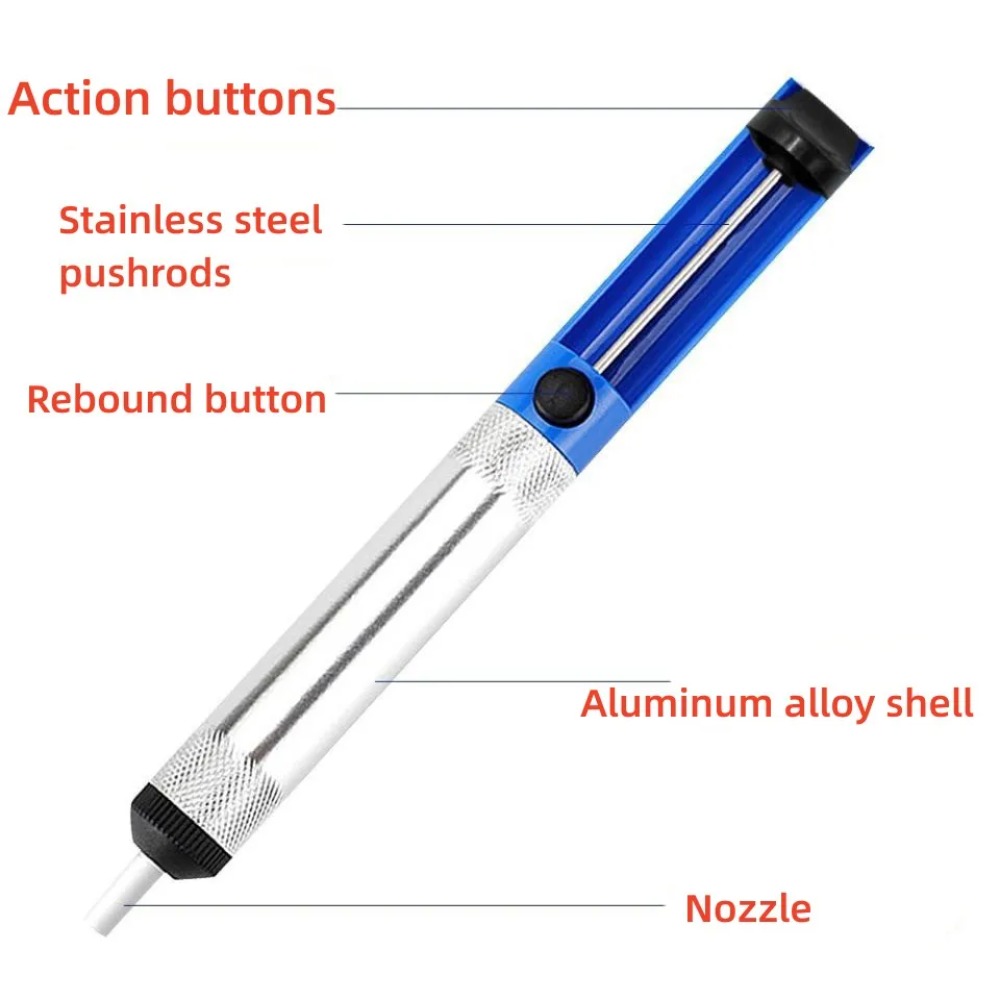 Pompe à dessouder en aluminium - Flux Pen Electronics avis et prix