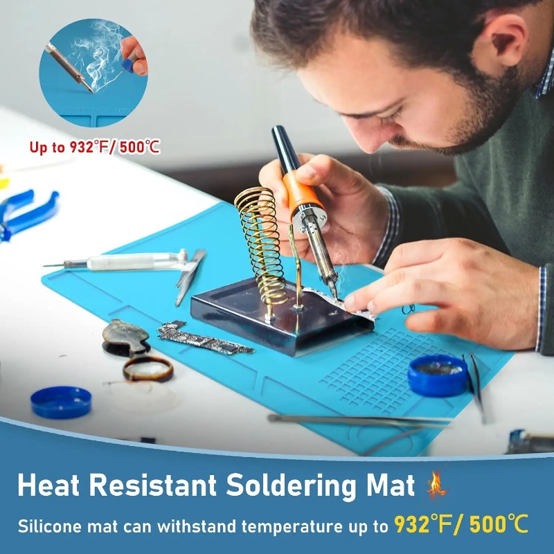 Tapis de réparation en silicon - Diy Soldering Station No Electronics avis et prix