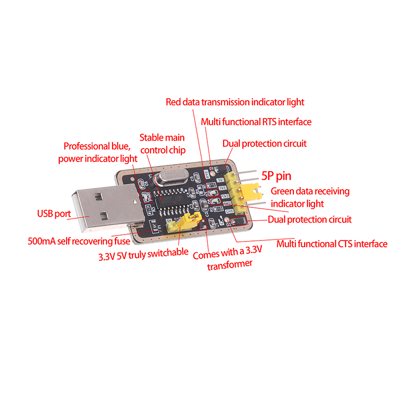 Modules de port série CH340G,  - Arduino Diy Electronics avis et prix
