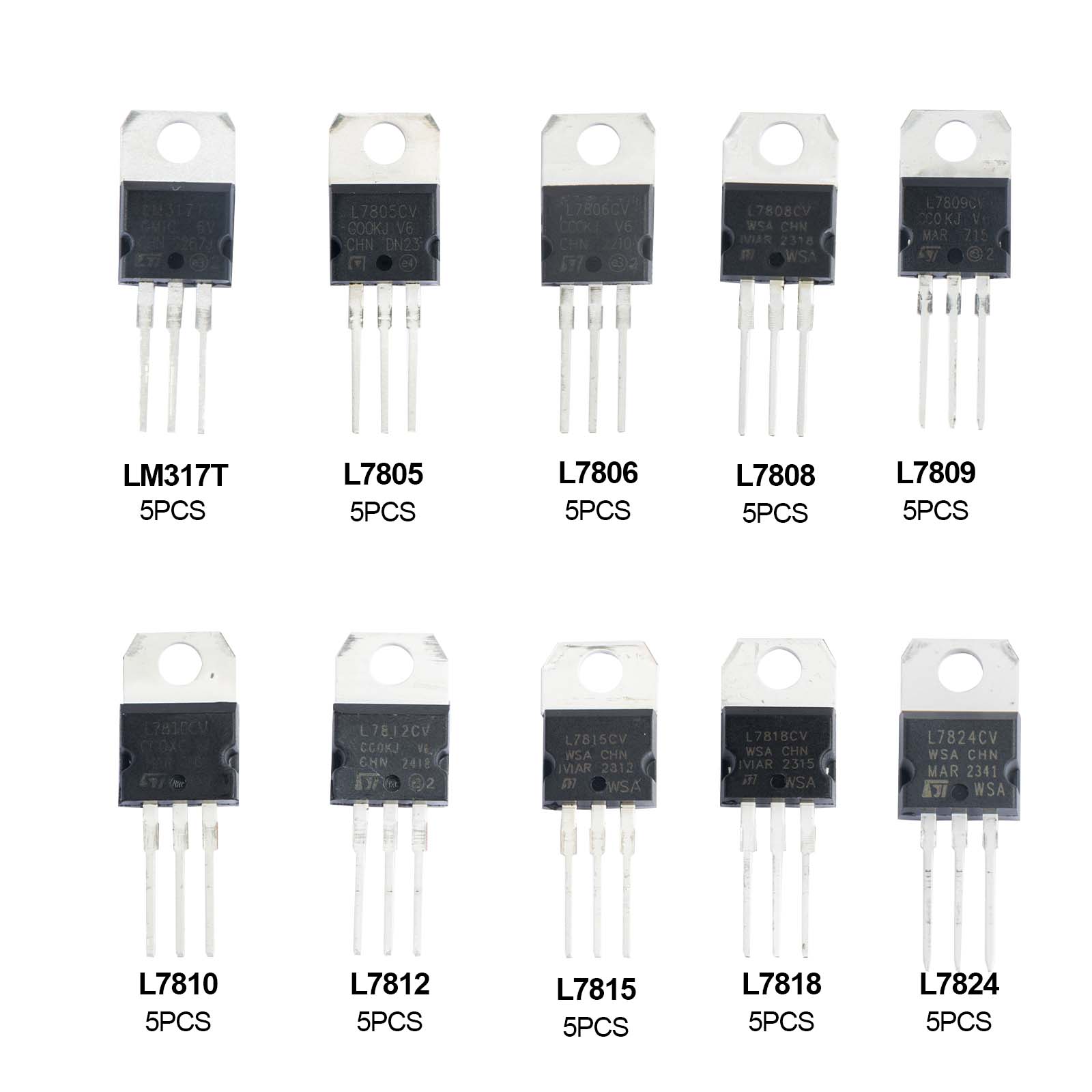 Kit de régulateur de tension,  - Mosfet Transistor Set avis et prix