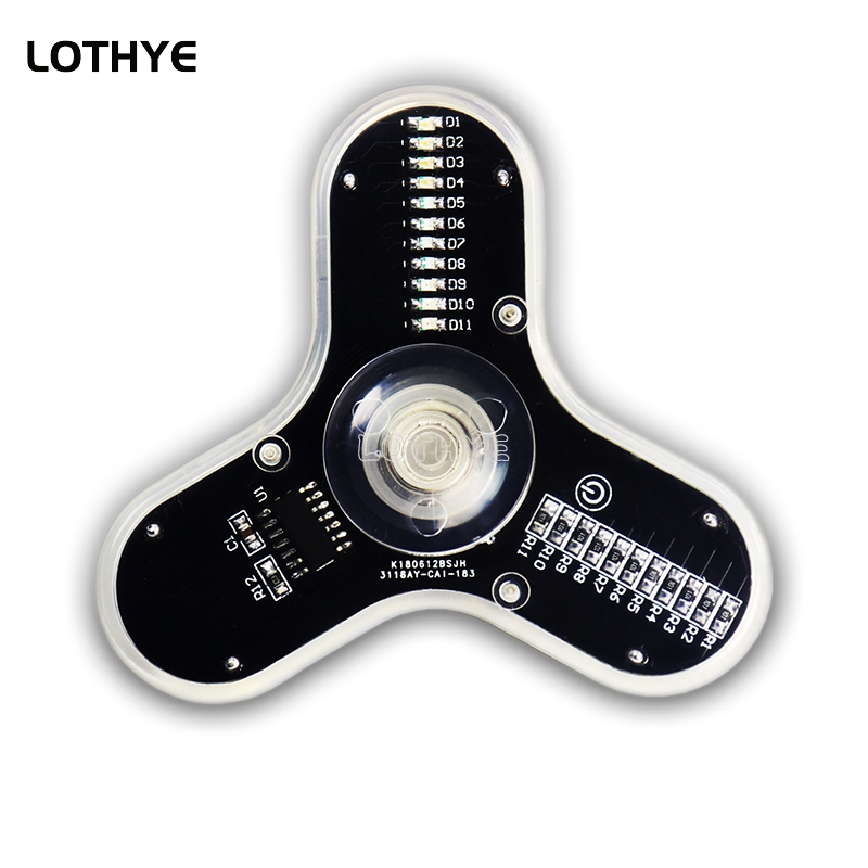 LED Fidget Spinner fabrication - Diy Electronics Soldering Kit avis et prix