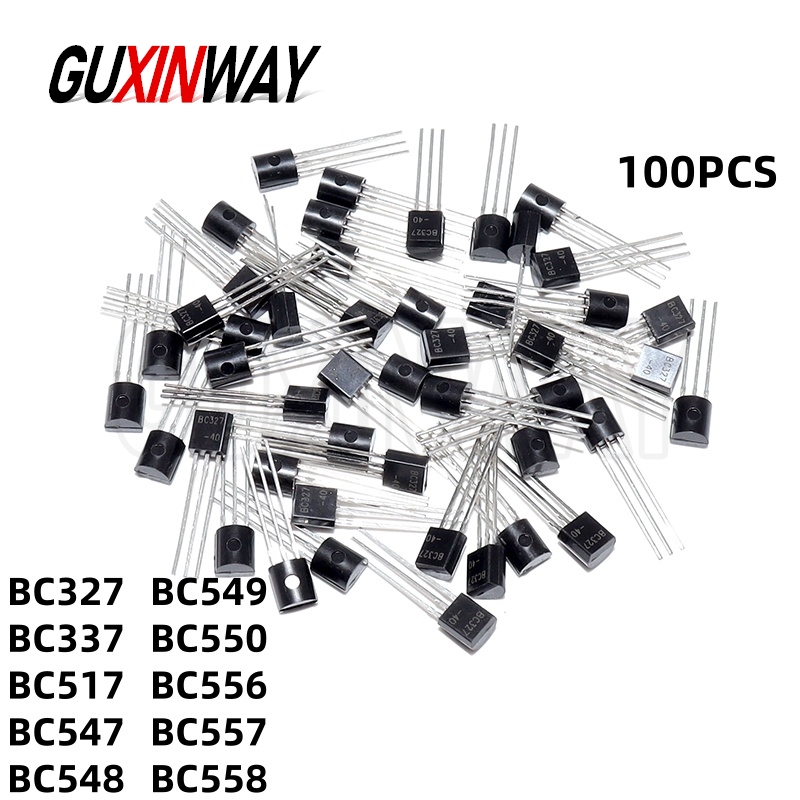 100 pièces BC327 BC337 BC517 B - Mosfet Transistor Set avis et prix