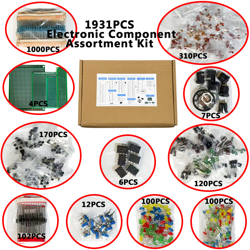 Kit de composants électronique - Diy Electronics Com avis et prix